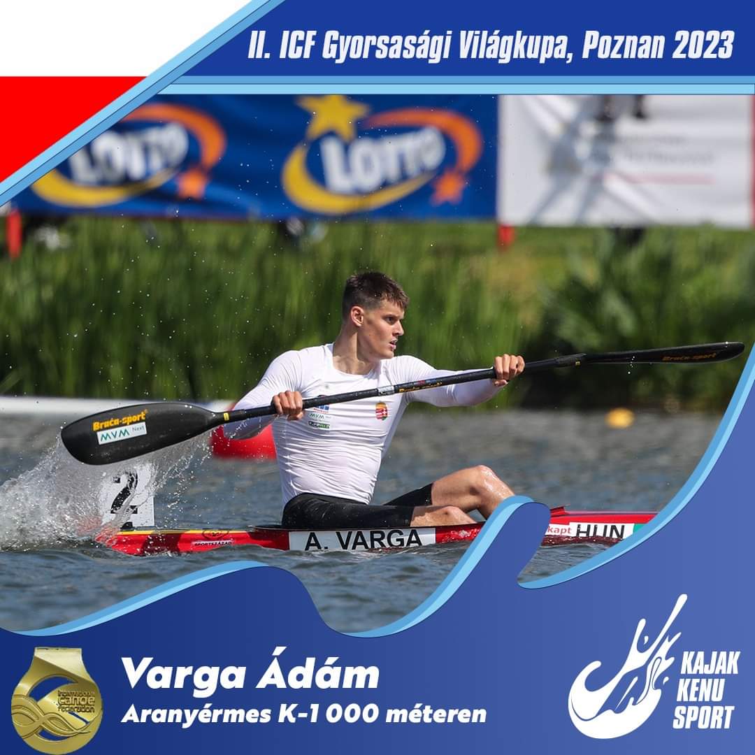 Varga Ádám Poznanban is nyert 
